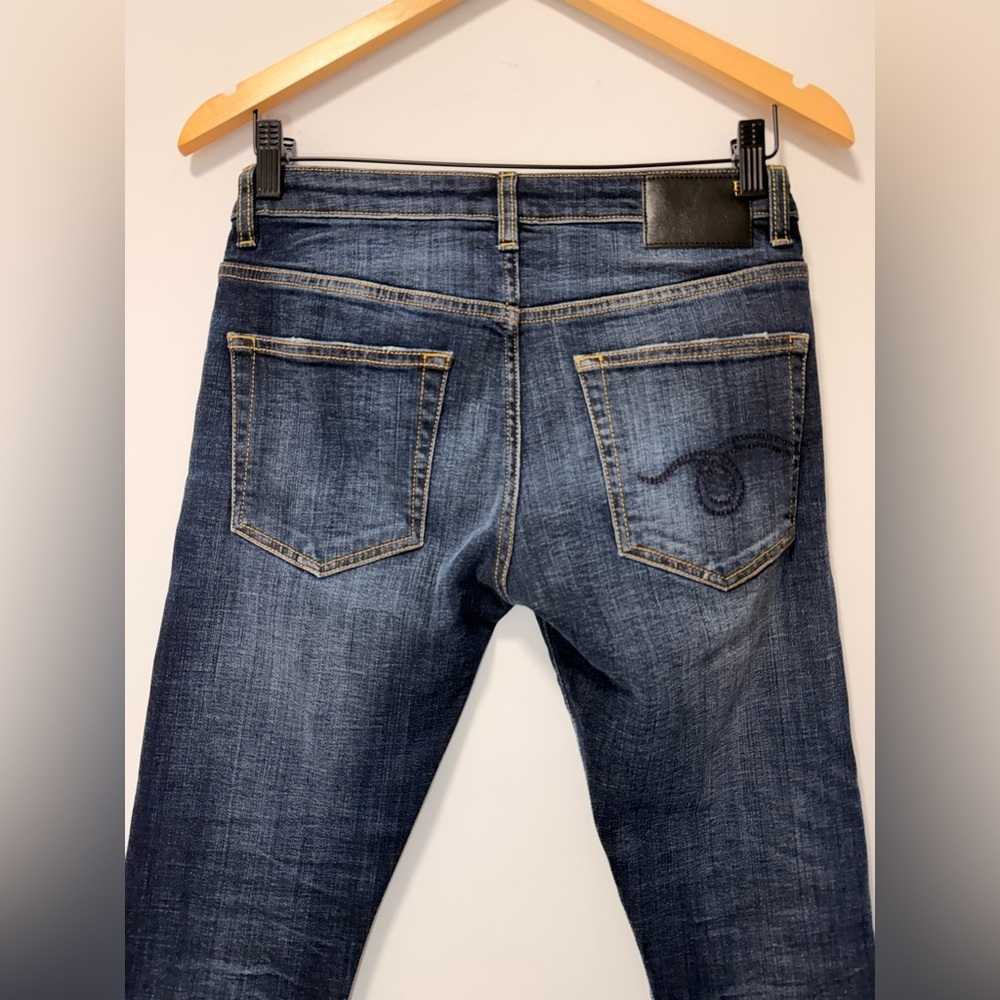 R13 Biker Boy Howell Indigo Denim Jean size 26 - Picture 10 of 16